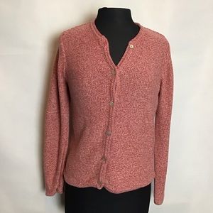 L.L. Bean, Marled Cotton Cardigan